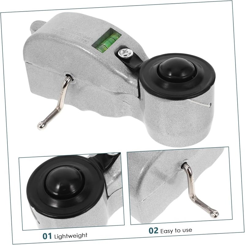 أداة وضع علامات مستوى سبائك الألومنيوم لمواقع البناء مع نافورة حبر دقيقة وقلم نقش - Image 3